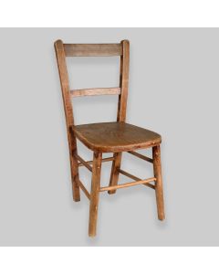 Vintage Mid Century Wooden School Chair