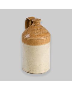 Vintage Mid Century Stoneware Brewery Flagon T & J Hill, Brentwood