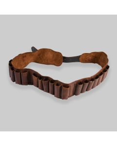 Vintage Leather Cartridge Hunting Belt