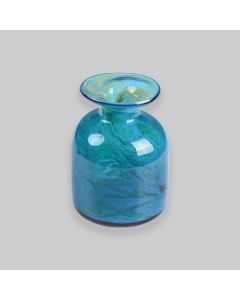 Vintage 1970s Mdina Retro Art Glass Vase