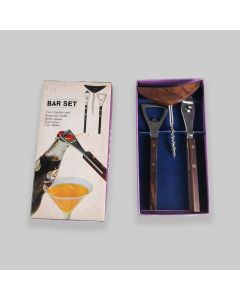 Vintage 3 Piece Bar Set