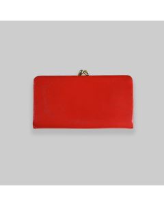 Vintage Red Leather Purse