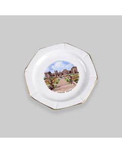 Vintage Windsor Castle W H Grindley Ascot Satin White Ironstone Plate