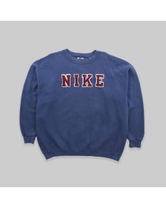 Nike 1990s Blue Sweatshirt