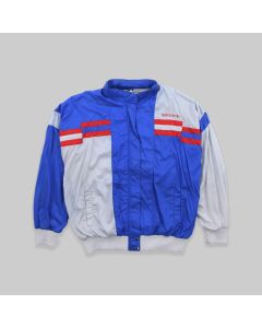 Adidas 1980s  Colour Block Panelling Shell Jacket