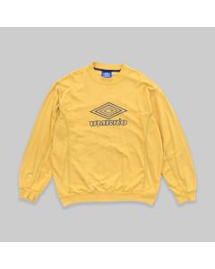 Umbro 1990s Yellow Sweatshirt