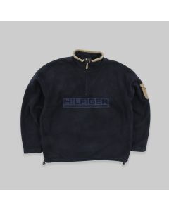 Tommy Hilfiger Quarter-Zip Navy Fleece