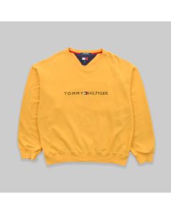 Tommy Hilfiger Embroidered Spell Out Sweatshirt