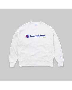 Champion Reverse Weave White Sweatshirt