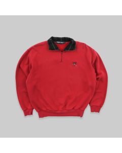 Ralph Lauren Polo Golf Quarter Zip Red Sweatshirt