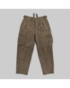 1960s West German BAWI Wool Military Trousers