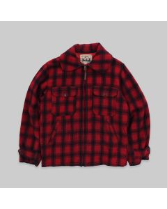 Woolrich 1960s Buffalo Plaid Mackinaw Hunting Cruiser Jacket