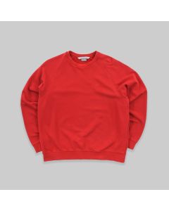 Nike Early 2000s Red Sweatshirt With Breast Swoosh logo