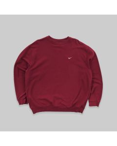 Nike Early 2000s Burgundy Sweatshirt