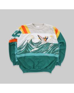 Adidas 1980s 'Devil's Toenail' Sweatshirt