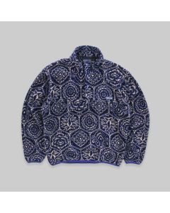 Patagonia 1995 Nepali Hexagon Synchilla Snap-T Fleece