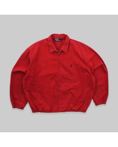 Ralph Lauren Cotton Harrington Jacket in Red