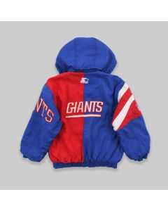 New York Giants X Starter 1990s Padded Blue Jacket