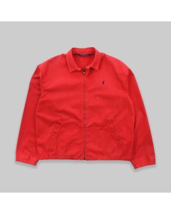 Ralph Lauren 1980s Harrington Red Jacket