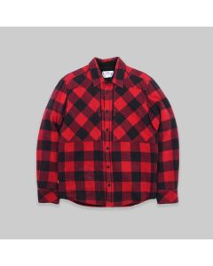 Levi's Red & Black Wool Over Shirt