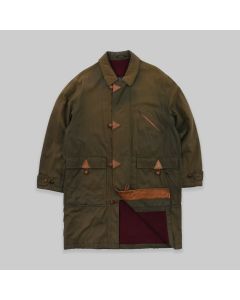 Burberry 1970s Wool Lined Trench Coat