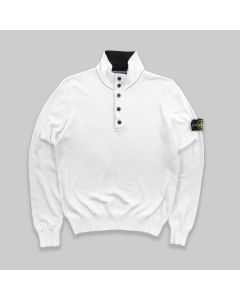 Stone Island 2000s Button Collar Sweatshirt