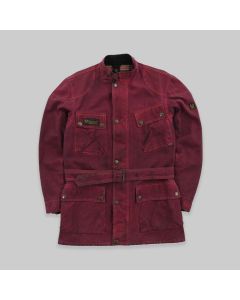 Belstaff 1980s Trialmaster Waxed Cotton Motorcycle Jacket