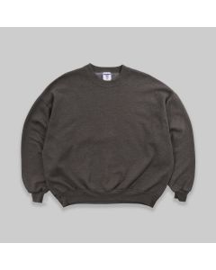 Jerzees Late 1990s Blank Brown Sweatshirt