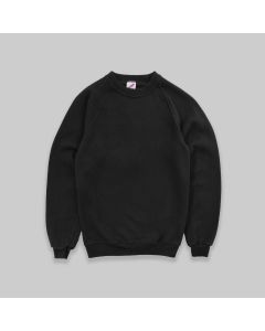 Jerzees 1990s Blank Black Sweatshirt