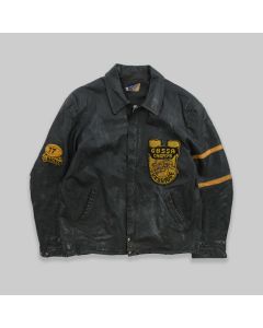 Vintage 1977 Leather Varsity Jacket