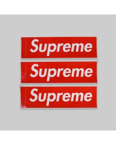 Supreme 20cm Stickers x3