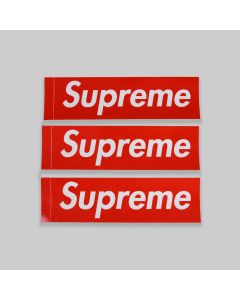 Supreme 20cm Stickers x3