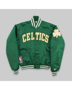 Boston Celtics X Starter 1990s Padded Satin Jacket