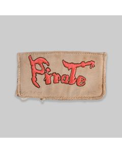 Hand-Woven Pirate Patch