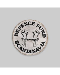 Defence Fund Scandinavia Biker Patch