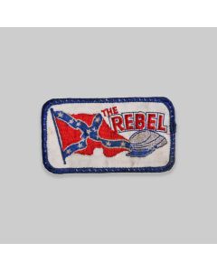 The Rebel Confederate Flag Biker Patch