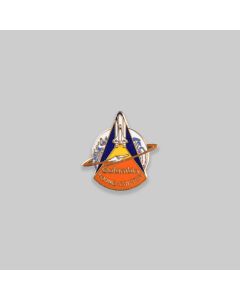 Columbia Young Crippen Space Shuttle Pin Badge