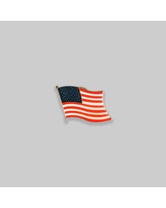 USA Flag Enamel Pin Badge